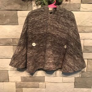 Girls poncho sweater